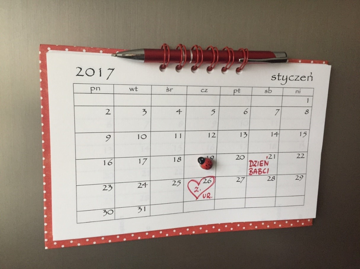 kalendarz do wydruku 2017 silhouette