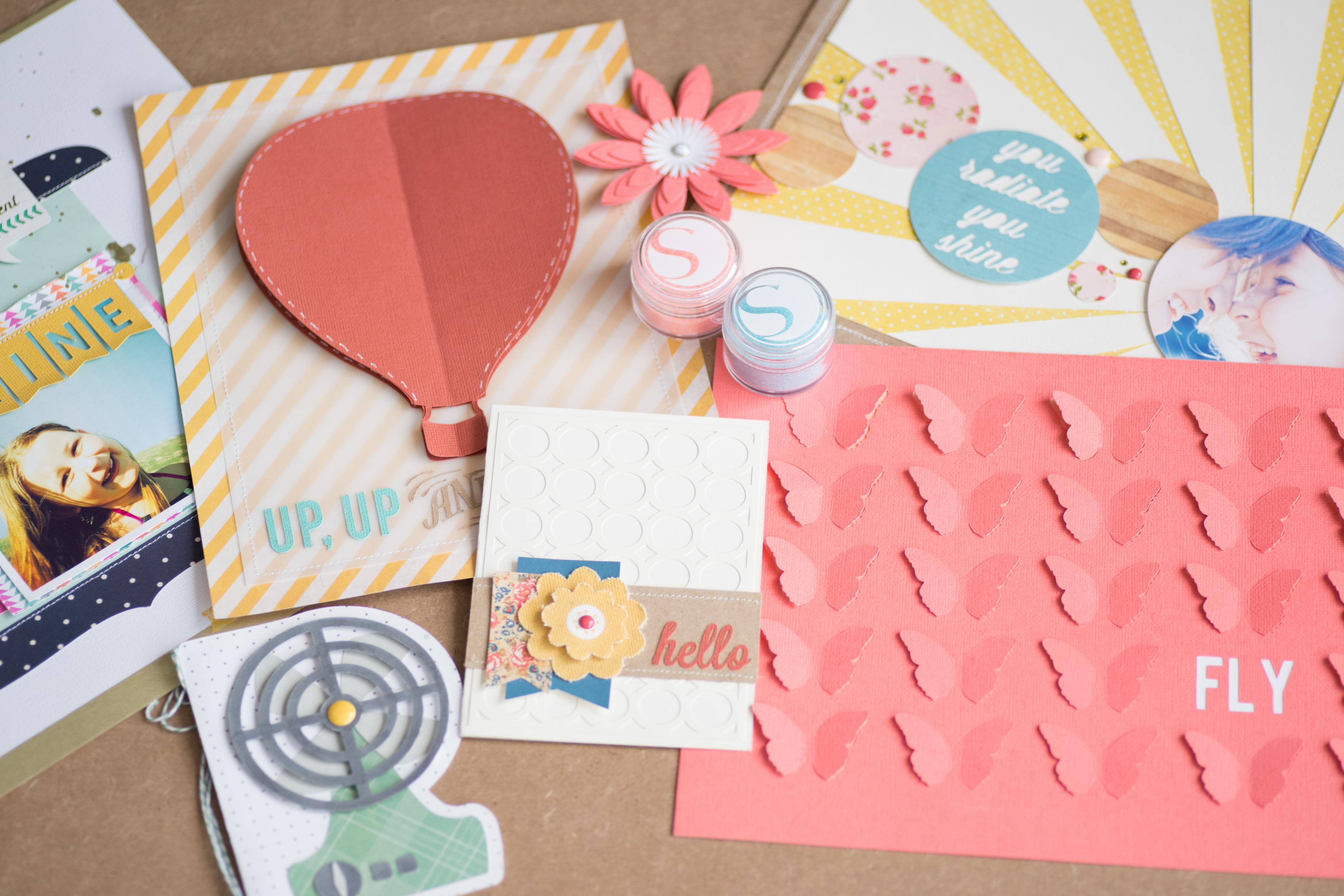 Usage of cutting plotters for scrapbooking