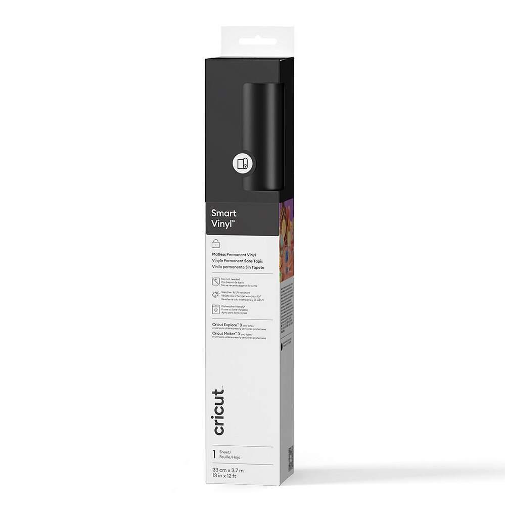 Folia-samoprzylepna-Smart-Vinyl-Cricut-3.66m-czarna-permanentna
