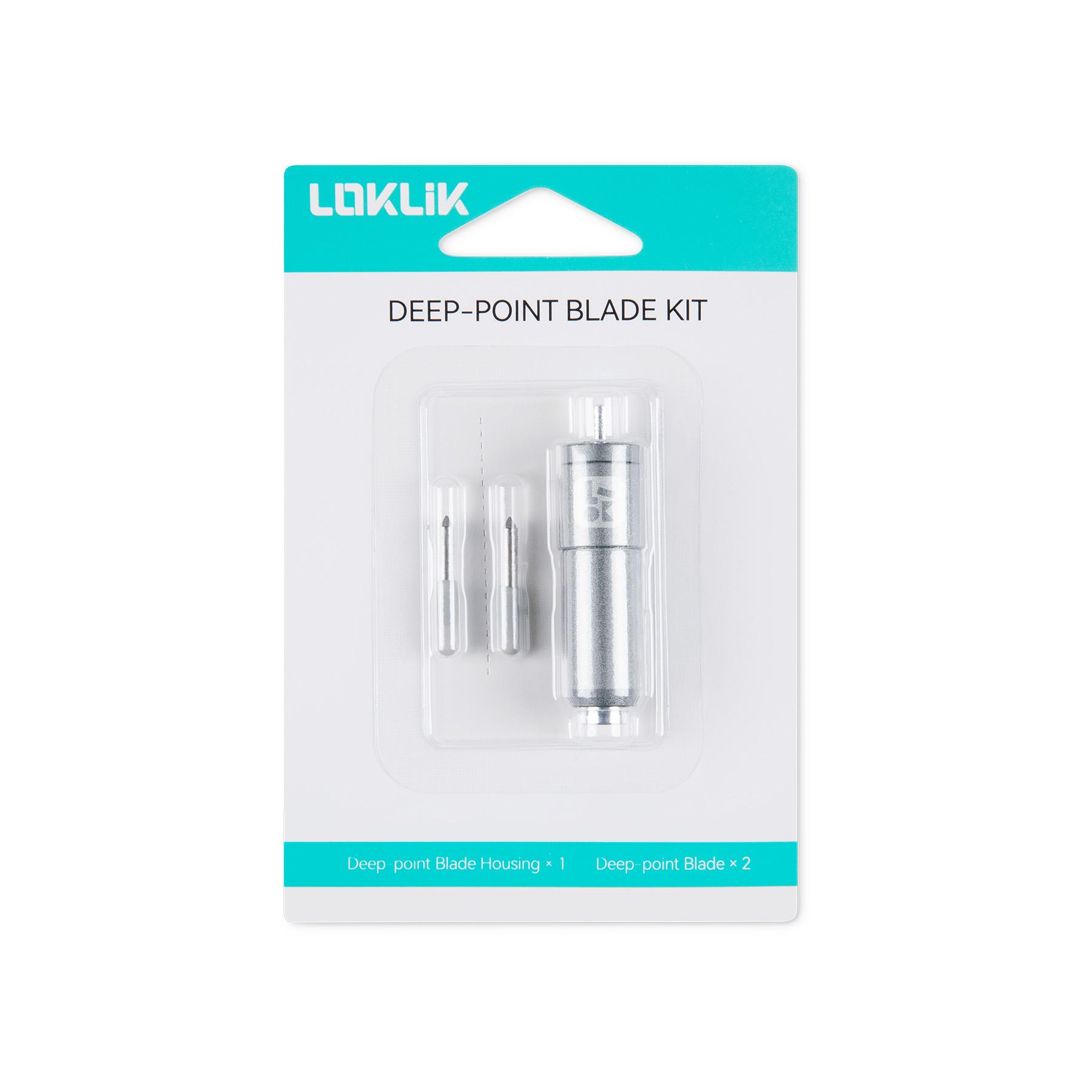 LOKLiK iCraft™ Deep-point Blade Kit