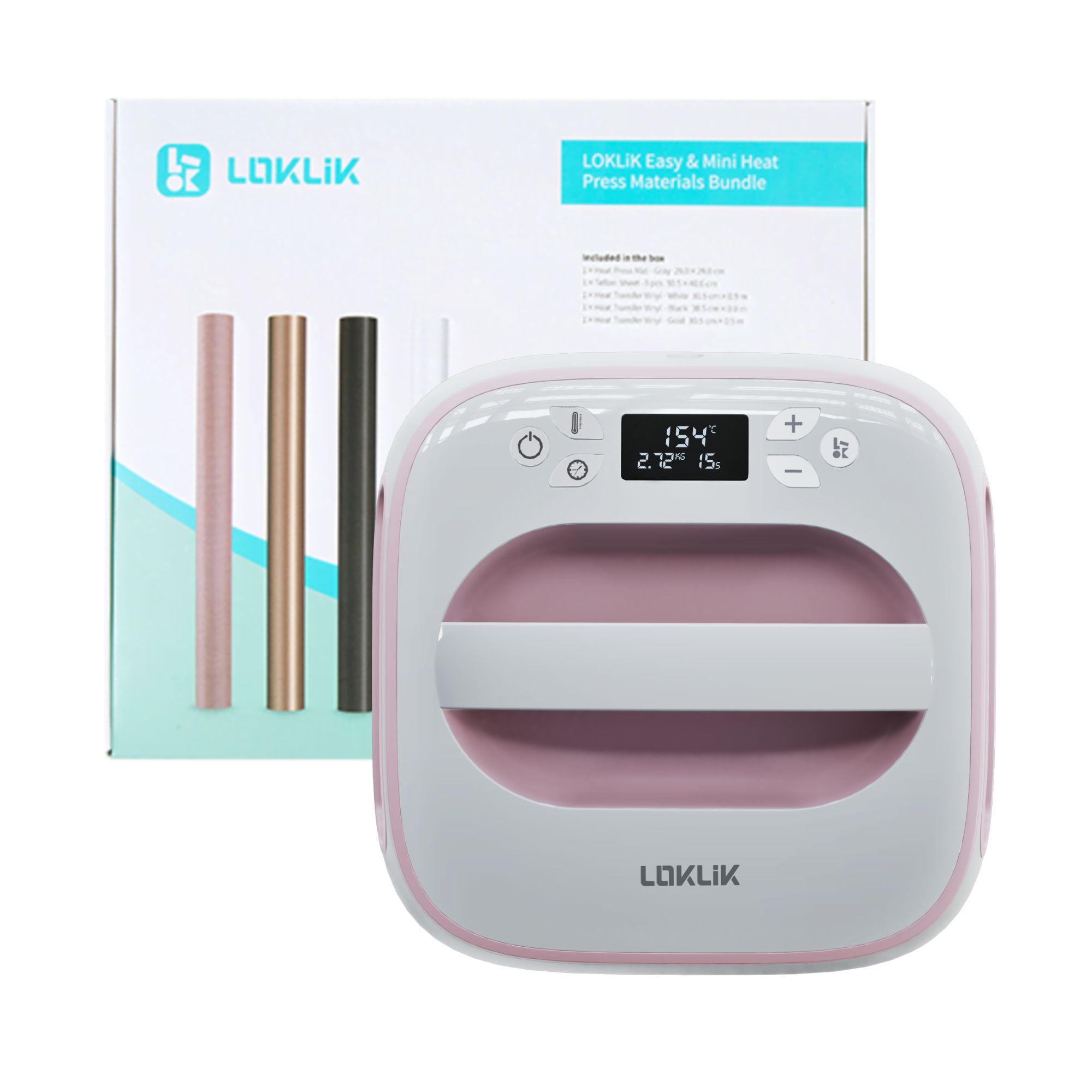 Prasa Easy Heat Press LOKLiK + Zestaw startowy