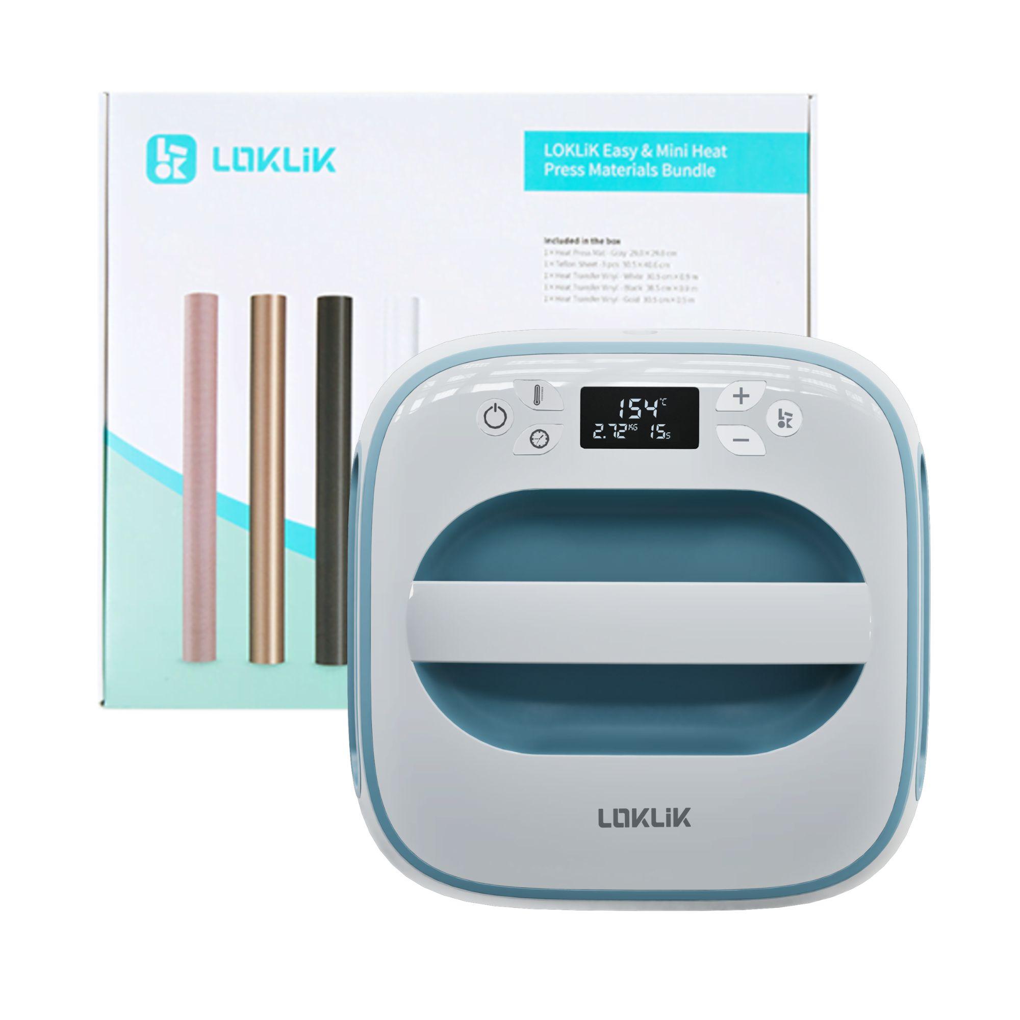 Prasa Easy Heat Press LOKLiK + Zestaw startowy